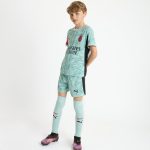 milan goalkeeper home 202526 kidsshorts – 96 lorenzo torriani Collection – Official AC Milan Kits Collection - Official AC Milan Kits