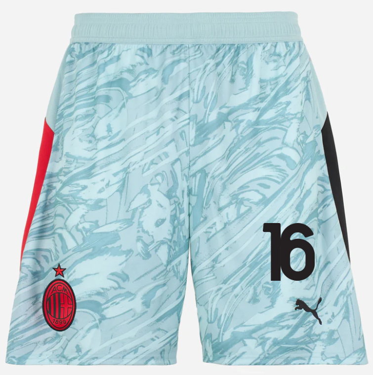 milan goalkeeper home 202526 shorts – 16 mike maignan Collection – Official AC Milan Kits Collection - Official AC Milan Kits