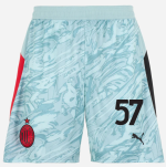 milan goalkeeper home 202526 shorts – 57 marco sportiello Collection – Official AC Milan Kits Collection - Official AC Milan Kits
