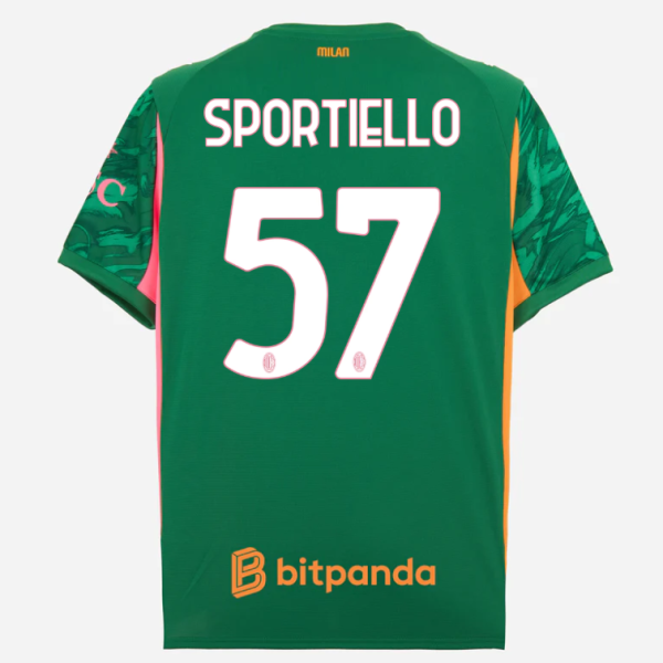 milan goalkeeper third 202526 jersey – 57 marco sportiello Collection – Official AC Milan Kits Collection - Official AC Milan Kits