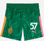 milan goalkeeper third 202526 kidsshorts – 57 marco sportiello Collection – Official AC Milan Kits Collection - Official AC Milan Kits