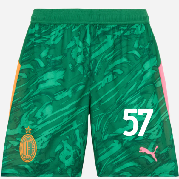 milan goalkeeper third 202526 shorts – 57 marco sportiello Collection – Official AC Milan Kits Collection - Official AC Milan Kits
