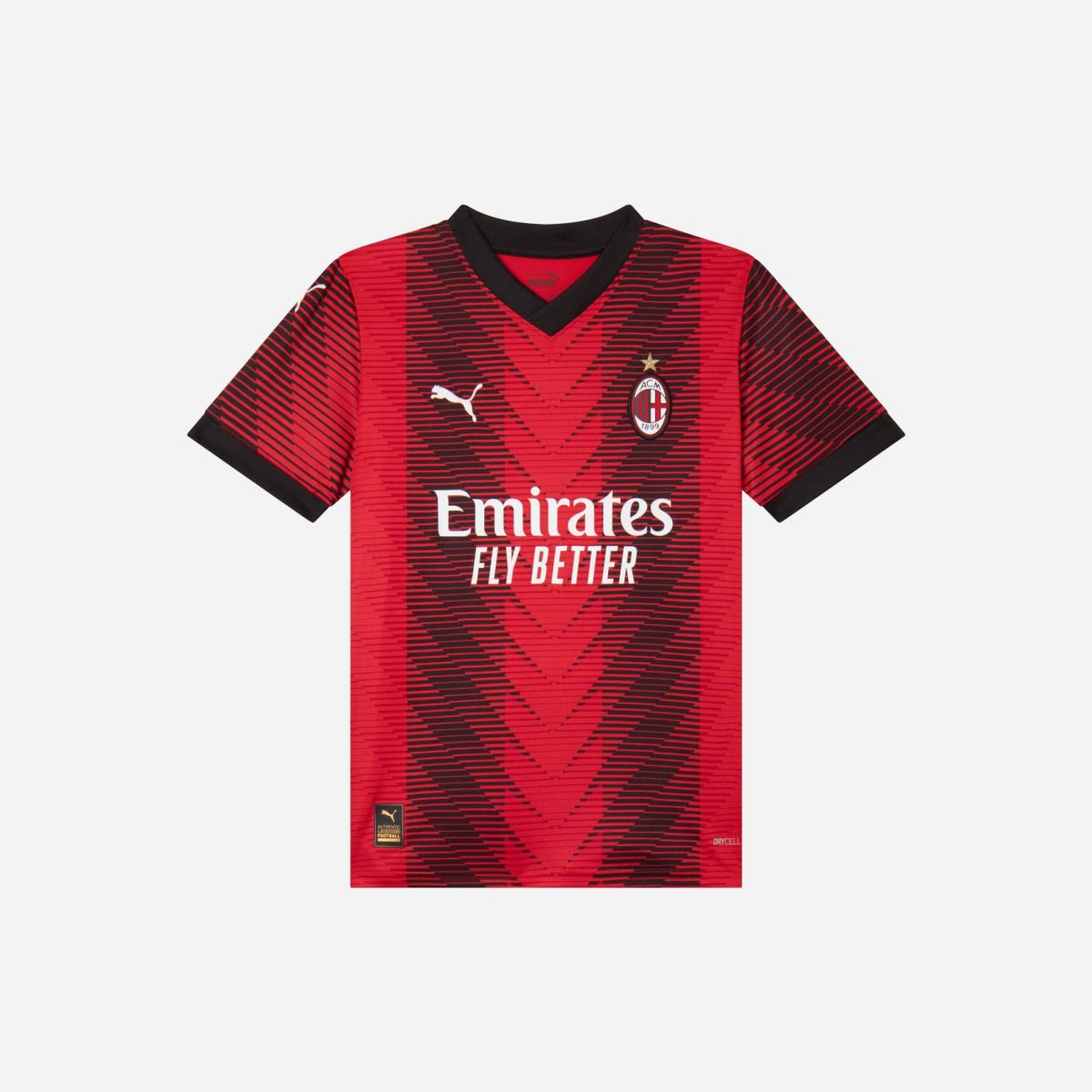 milan home 202324 kids jersey – 10 rafael leão Collection – Official AC Milan Kits Collection - Official AC Milan Kits