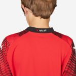 milan home 202324 kids jersey – 10 rafael leão Collection – Official AC Milan Kits Collection - Official AC Milan Kits