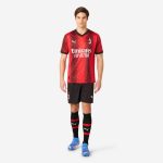 milan home 202324 shorts – 19 theo hernández Collection – Official AC Milan Kits Collection - Official AC Milan Kits