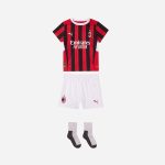 milan home 202425 baby kit – 33 davide bartesaghi Collection – Official AC Milan Kits Collection - Official AC Milan Kits