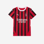 milan home 202425 kids jersey – 19 theo hernández Collection – Official AC Milan Kits Collection - Official AC Milan Kits