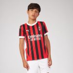 milan home 202425 kids jersey – 19 theo hernández Collection – Official AC Milan Kits Collection - Official AC Milan Kits
