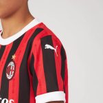 milan home 202425 kids jersey – 19 theo hernández Collection – Official AC Milan Kits Collection - Official AC Milan Kits