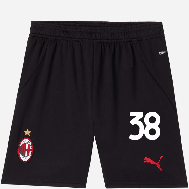 milan home 202425 kids shorts- 38 warren bondo Collection – Official AC Milan Kits Collection - Official AC Milan Kits