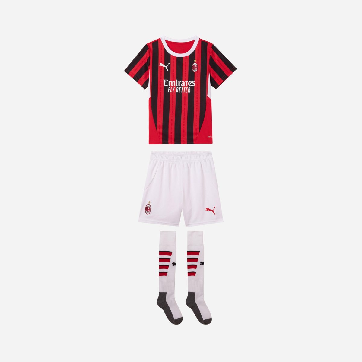 milan home 202425 mini kit – 33 davide bartesaghi Collection – Official AC Milan Kits Collection - Official AC Milan Kits