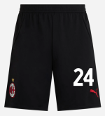 milan home 202425 shorts – 24 alessandro florenzi Collection – Official AC Milan Kits Collection - Official AC Milan Kits