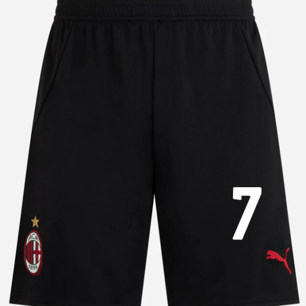 milan home 202425 shorts – 7 santiago gimenez Collection – Official AC Milan Kits Collection - Official AC Milan Kits
