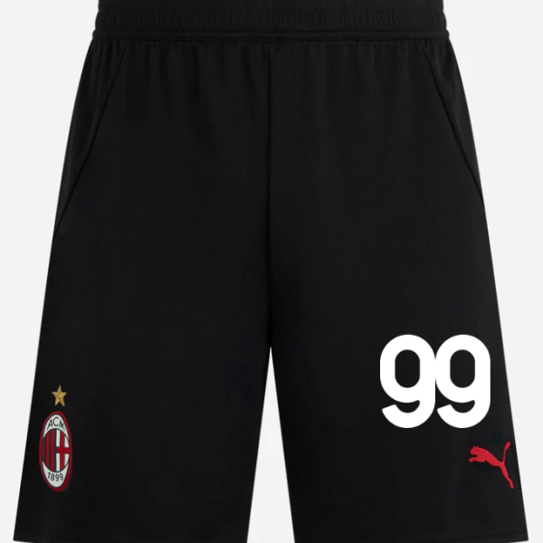 milan home 202425 shorts – 99 riccardo sottil Collection – Official AC Milan Kits Collection - Official AC Milan Kits