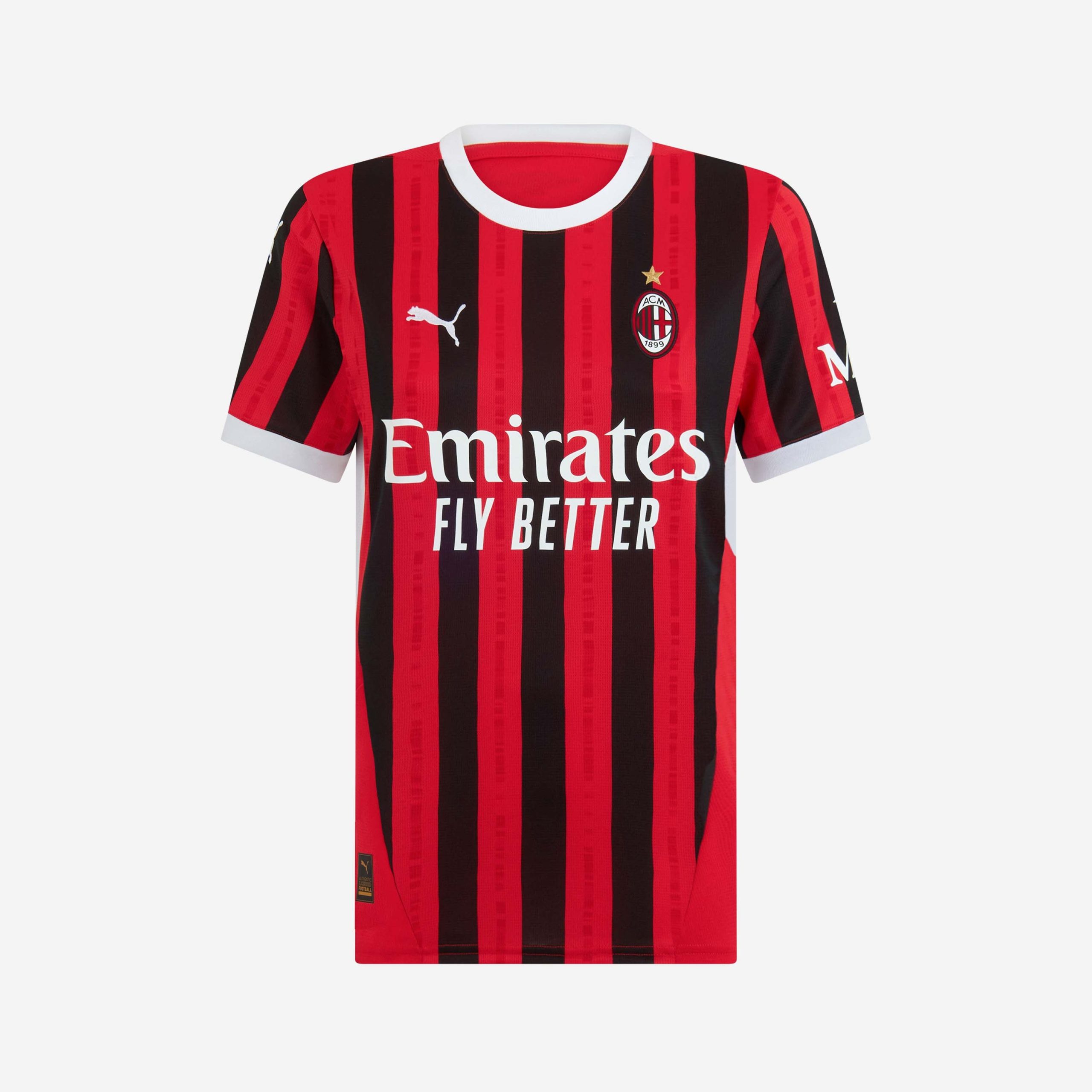 milan home 202425 woman jersey – 19 theo hernández Collection – Official AC Milan Kits Collection - Official AC Milan Kits