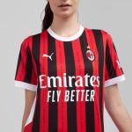 milan home 202425 woman jersey – 19 theo hernández Collection – Official AC Milan Kits Collection - Official AC Milan Kits