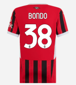 milan home 202425 woman jersey – 38 warren bondo Collection – Official AC Milan Kits Collection - Official AC Milan Kits