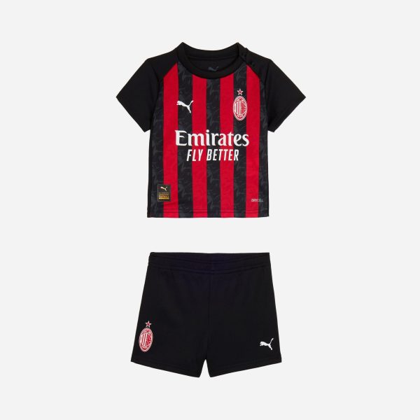 milan home 202526 babykit Collection – Official AC Milan Kits Collection - Official AC Milan Kits