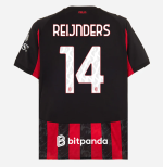 milan home 202526 jersey – 14 tijjani reijnders Collection – Official AC Milan Kits Collection - Official AC Milan Kits