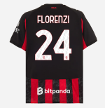 milan home 202526 jersey – 24 alessandro florenzi Collection – Official AC Milan Kits Collection - Official AC Milan Kits