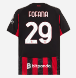 milan home 202526 jersey – 29 youssouf fofana Collection – Official AC Milan Kits Collection - Official AC Milan Kits