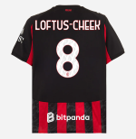 milan home 202526 jersey – 8 ruben loftus-cheek Collection – Official AC Milan Kits Collection - Official AC Milan Kits