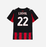 milan home 202526 kids jersey – 22 emerson royal Collection – Official AC Milan Kits Collection - Official AC Milan Kits