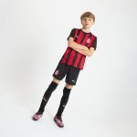 milan home 202526 kids shorts – 32 kyle walker Collection – Official AC Milan Kits Collection - Official AC Milan Kits