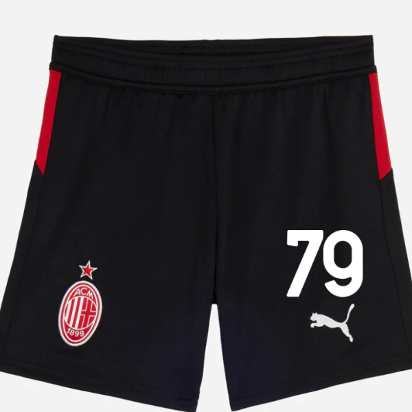 milan home 202526 kids shorts – 79 joão félix Collection – Official AC Milan Kits Collection - Official AC Milan Kits