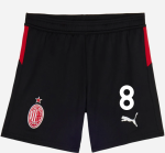 milan home 202526 kids shorts – 8 ruben loftus-cheek Collection – Official AC Milan Kits Collection - Official AC Milan Kits