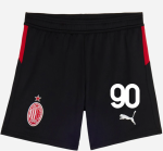 milan home 202526 kids shorts – 90 tammy abraham Collection – Official AC Milan Kits Collection - Official AC Milan Kits