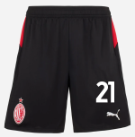 milan home 202526 shorts – 21 samuel chukwueze Collection – Official AC Milan Kits Collection - Official AC Milan Kits