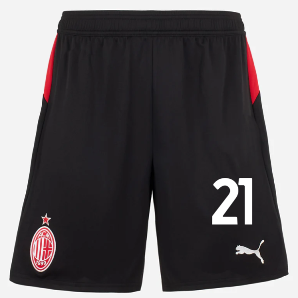 milan home 202526 shorts – 21 samuel chukwueze Collection – Official AC Milan Kits Collection - Official AC Milan Kits