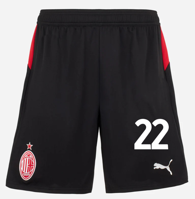 milan home 202526 shorts – 22 emerson royal Collection – Official AC Milan Kits Collection - Official AC Milan Kits