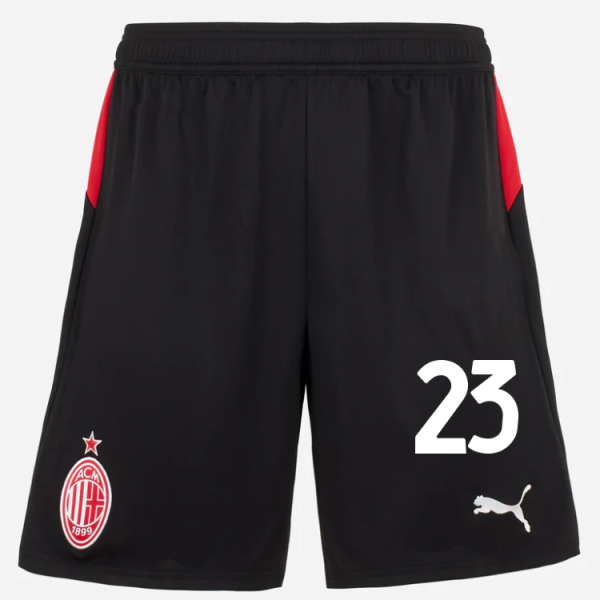 milan home 202526 shorts – 23 fikayo tomori Collection – Official AC Milan Kits Collection - Official AC Milan Kits