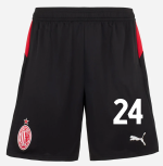 milan home 202526 shorts – 24 alessandro florenzi Collection – Official AC Milan Kits Collection - Official AC Milan Kits