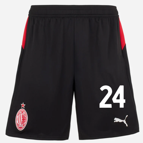 milan home 202526 shorts – 24 alessandro florenzi Collection – Official AC Milan Kits Collection - Official AC Milan Kits