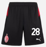 milan home 202526 shorts – 28 malick thiaw Collection – Official AC Milan Kits Collection - Official AC Milan Kits