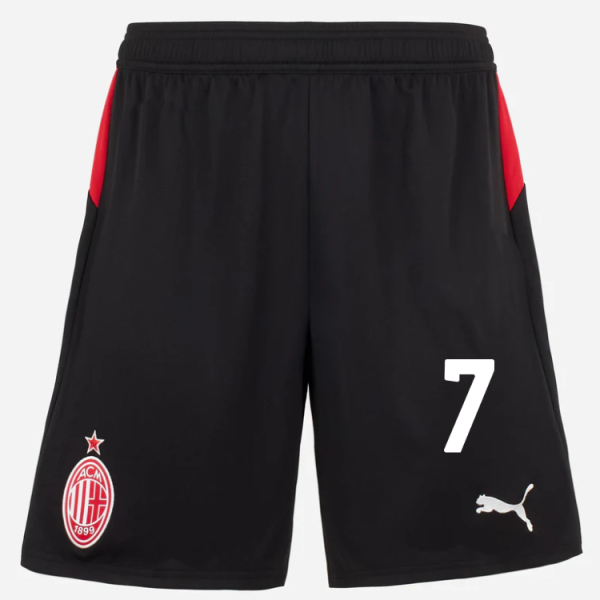 milan home 202526 shorts – 7 santiago gimenez Collection – Official AC Milan Kits Collection - Official AC Milan Kits