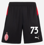 milan home 202526 shorts – 73 francesco camarda Collection – Official AC Milan Kits Collection - Official AC Milan Kits