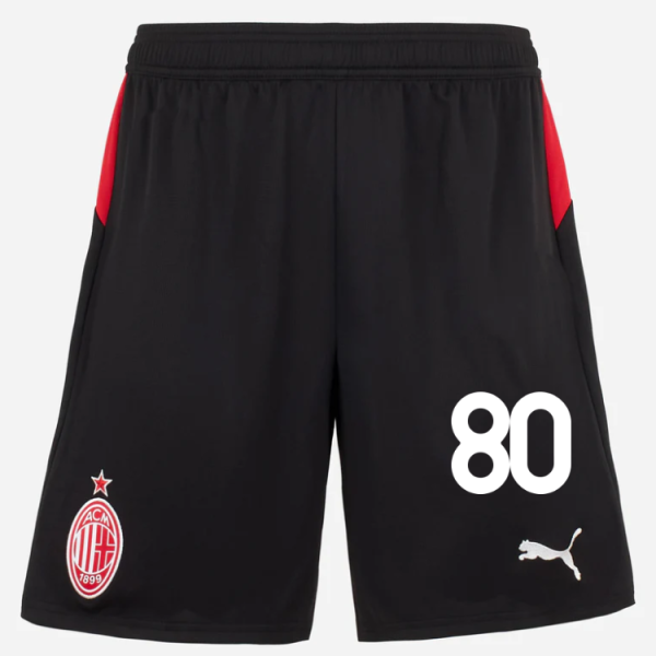 milan home 202526 shorts – 80 yunus musah Collection – Official AC Milan Kits Collection - Official AC Milan Kits