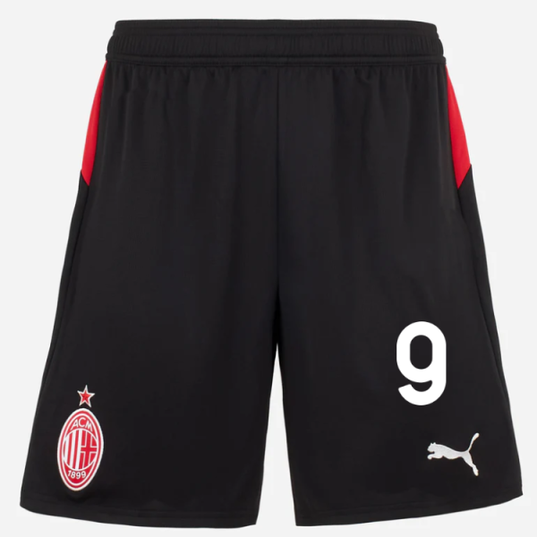 milan home 202526 shorts – 9 luka jović Collection – Official AC Milan Kits Collection - Official AC Milan Kits