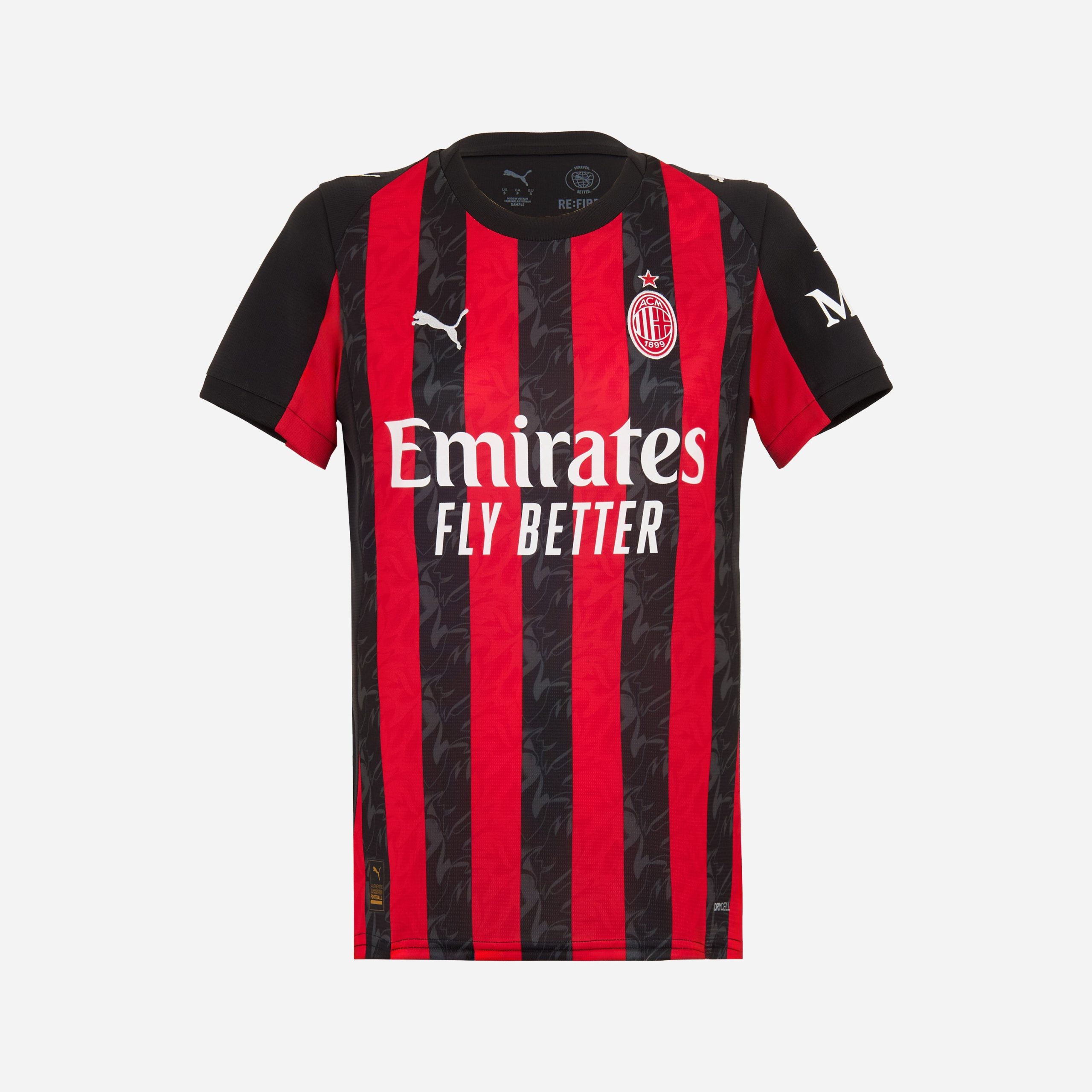 milan home 202526 woman jersey – 19 theo hernández Collection – Official AC Milan Kits Collection - Official AC Milan Kits