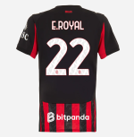 milan home 202526 woman jersey – 22 emerson royal Collection – Official AC Milan Kits Collection - Official AC Milan Kits