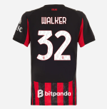 milan home 202526 woman jersey – 32 kyle walker Collection – Official AC Milan Kits Collection - Official AC Milan Kits