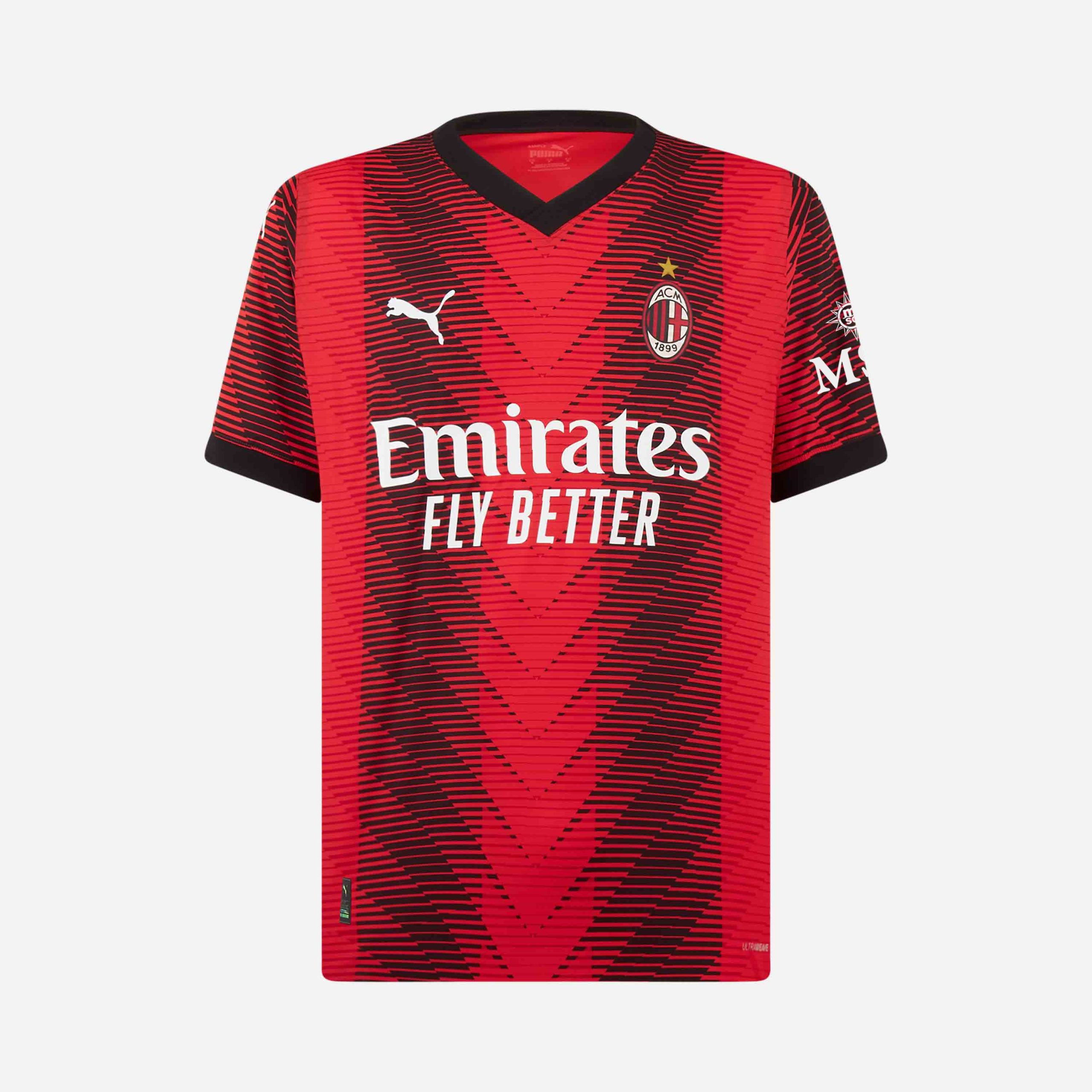 milan home authentic 202324 jersey – 19 theo hernández Collection – Official AC Milan Kits Collection - Official AC Milan Kits