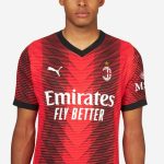 milan home authentic 202324 jersey – 19 theo hernández Collection – Official AC Milan Kits Collection - Official AC Milan Kits