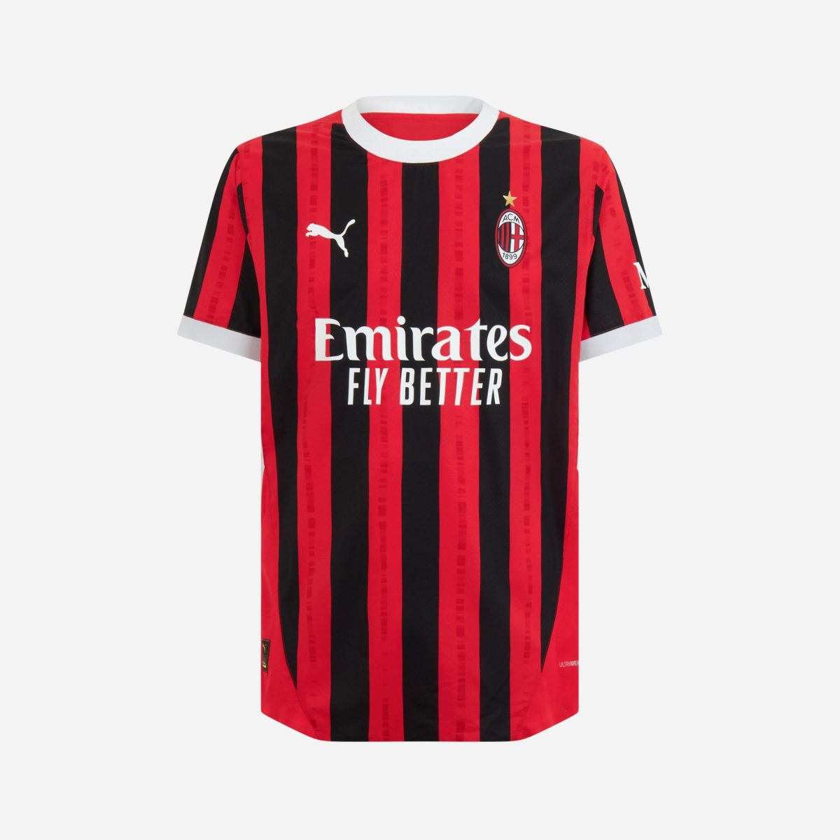 milan home authentic 202425 jersey – 99 riccardo sottil Collection – Official AC Milan Kits Collection - Official AC Milan Kits