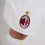 milan home authentic 202425 shorts white – 19 theo hernández Collection – Official AC Milan Kits Collection - Official AC Milan Kits
