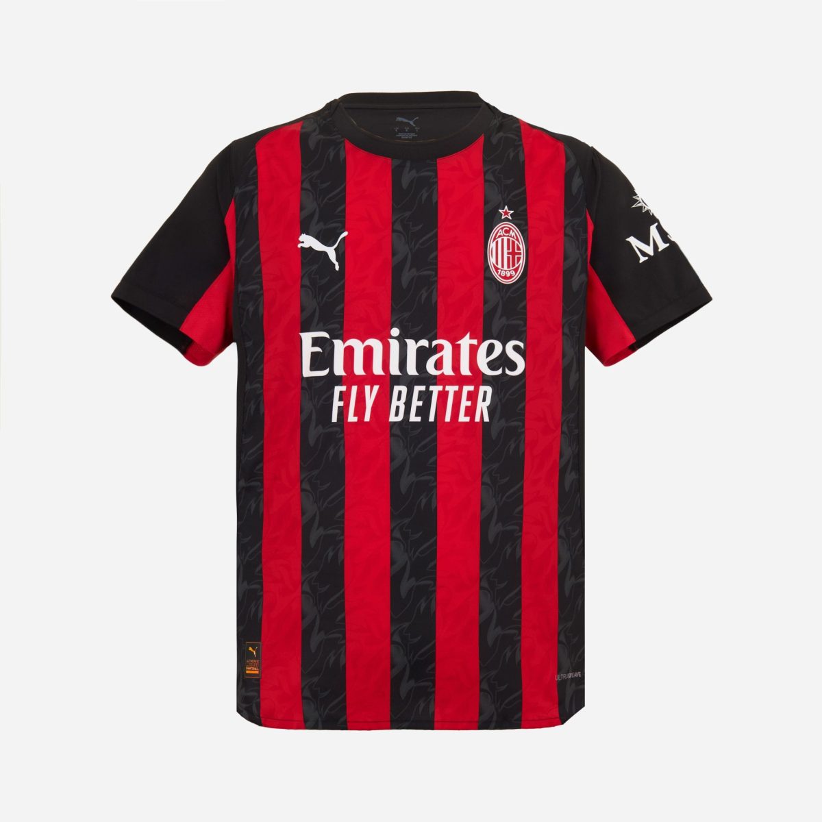 milan home authentic 202526 jersey – 19 theo hernández Collection – Official AC Milan Kits Collection - Official AC Milan Kits